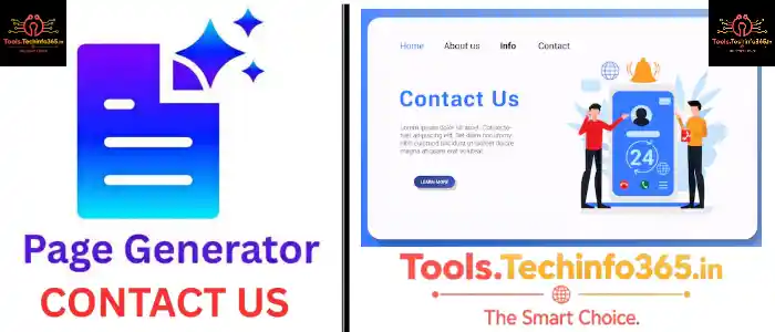 Contact Us Generator